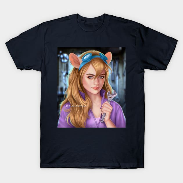 Gadget Hackwrench T-Shirt by helen_morgun